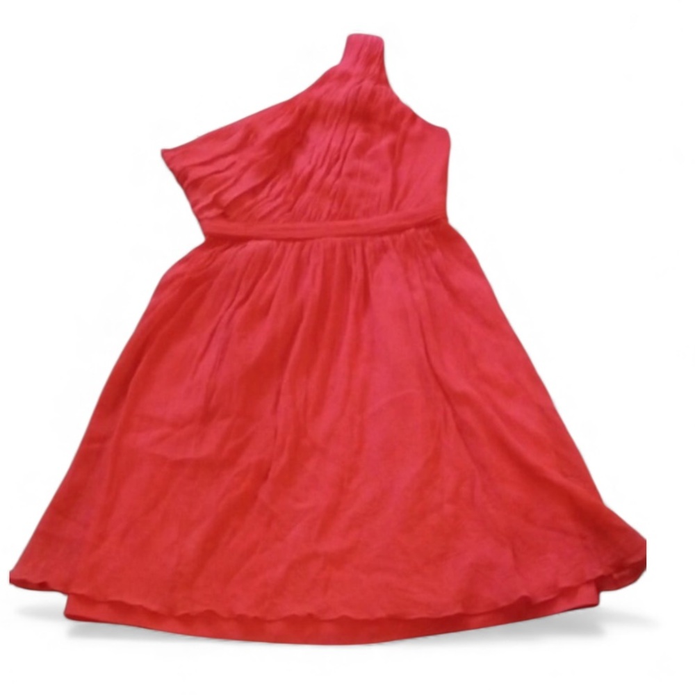 Dress One Shoulder Sleeveless Fit and Flare